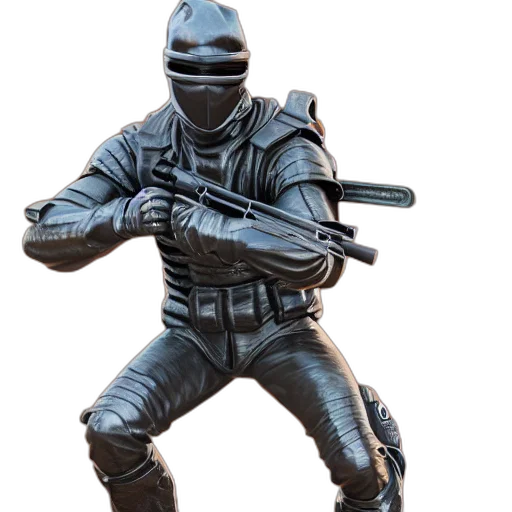 weapon, robot, staff, sword, concept art, 3d render, pixel art, comic book art transparent PNG cut-out