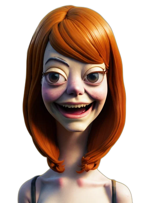 face, mask, staff, robot, 3d render, cartoon, concept art, photorealistic transparent PNG cut-out