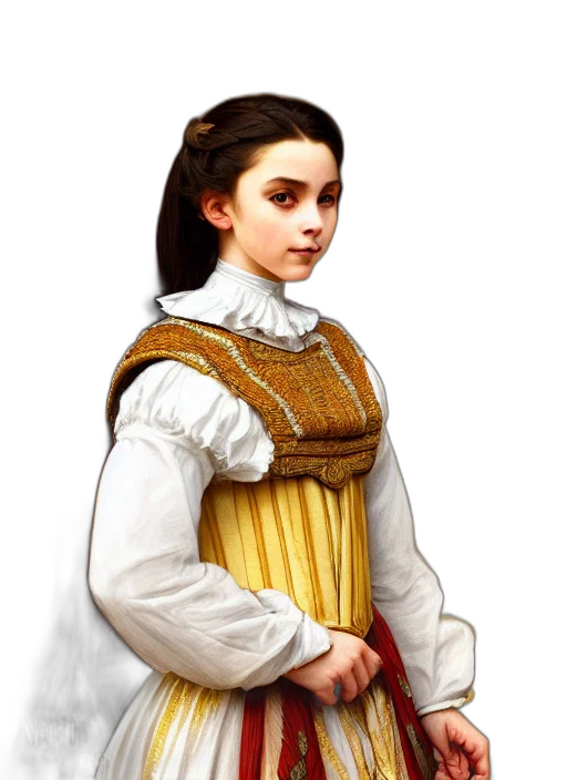 dress, jacket, face, staff, fantasy art, oil painting, photorealistic, concept art transparent PNG cut-out