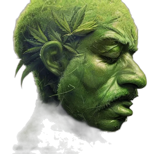 face, mask, staff, creature transparent PNG cut-out