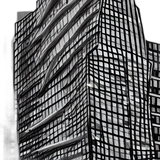 building, photorealistic, 3d render, concept art transparent PNG cut-out