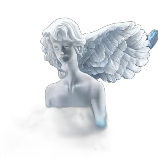 jewelry, staff, weapon, concept art, fantasy art, 3d render, vaporwave, blue transparent PNG cut-out