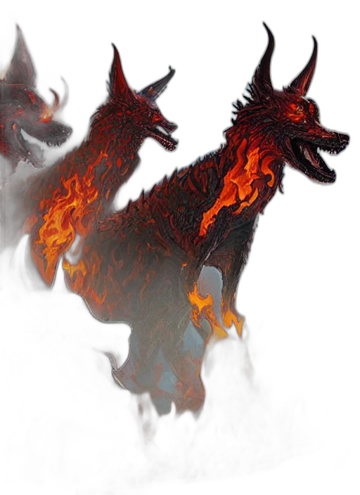 dragon, creature, animal, staff transparent PNG cut-out