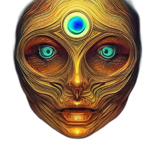 mask, face, robot, jewelry transparent PNG cut-out