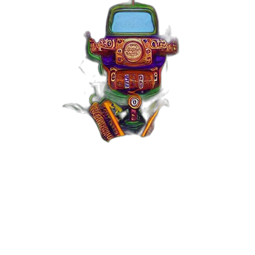 robot, car, weapon, mask, 3d render, concept art, pixel art, cyberpunk transparent PNG cut-out