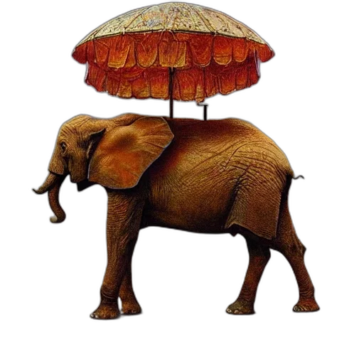 umbrella, hat, animal, furniture transparent PNG cut-out