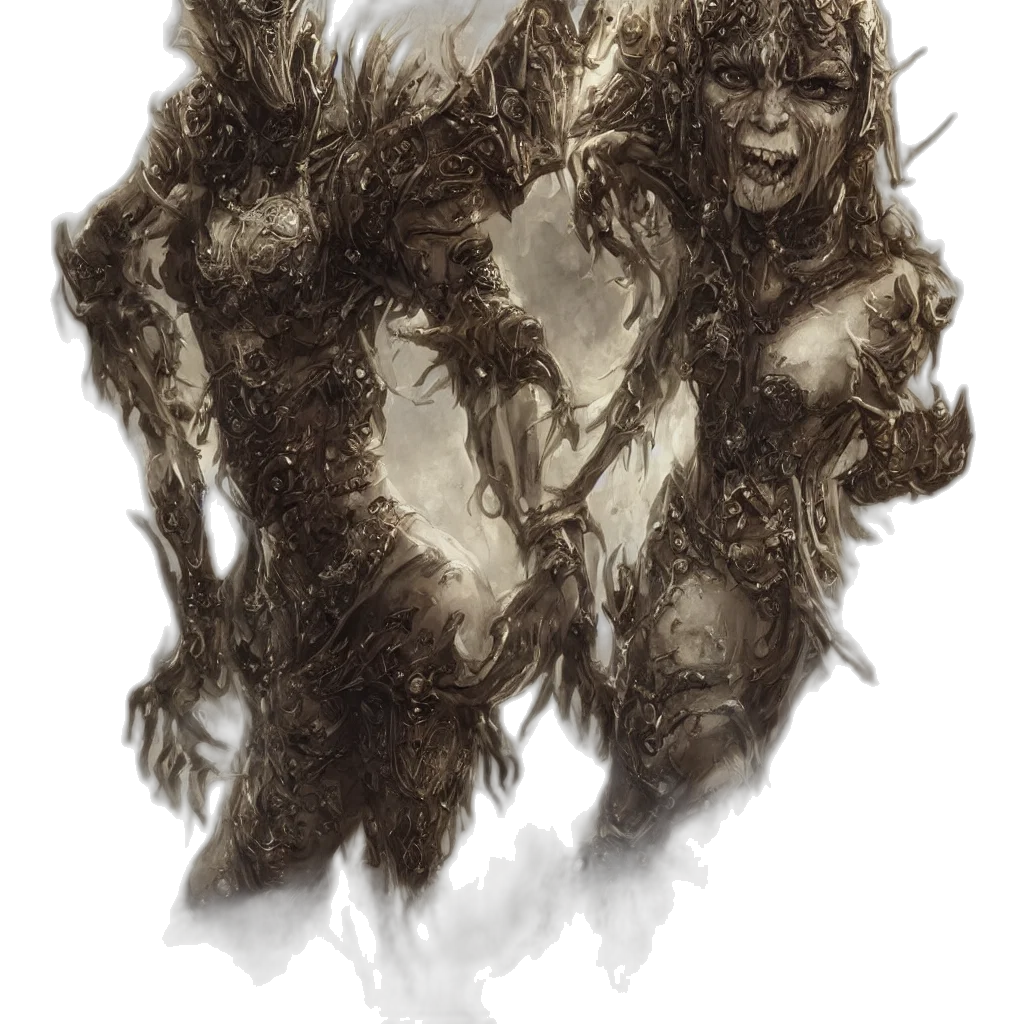 creature, dragon, hair, mask, concept art, fantasy art, comic book art, pencil sketch transparent PNG cut-out