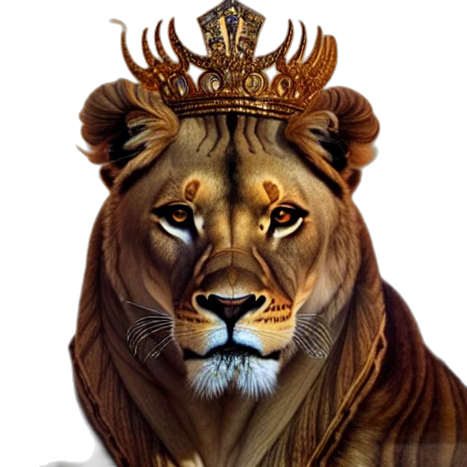 crown, animal, jewelry, staff transparent PNG cut-out