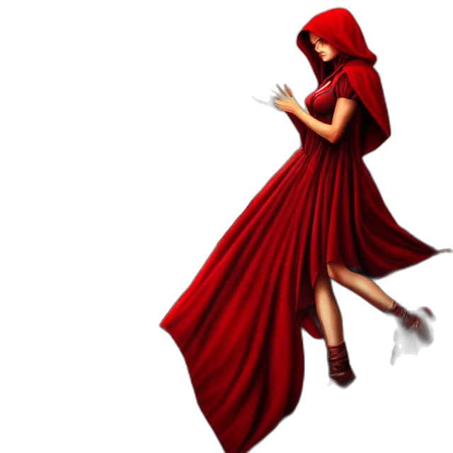 dress, staff, hat, concept art, pixel art, 3d render, fantasy art, red transparent PNG cut-out
