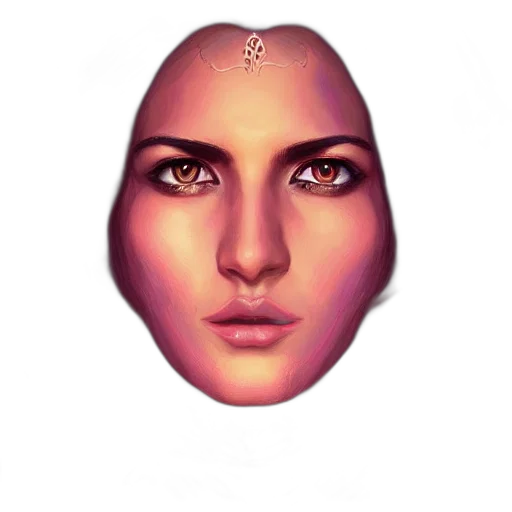 face, mask, jewelry, crown transparent PNG cut-out