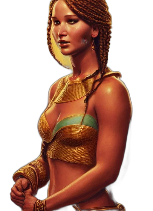 jewelry, mask, staff, crown, concept art, fantasy art, pixel art, photorealistic transparent PNG cut-out