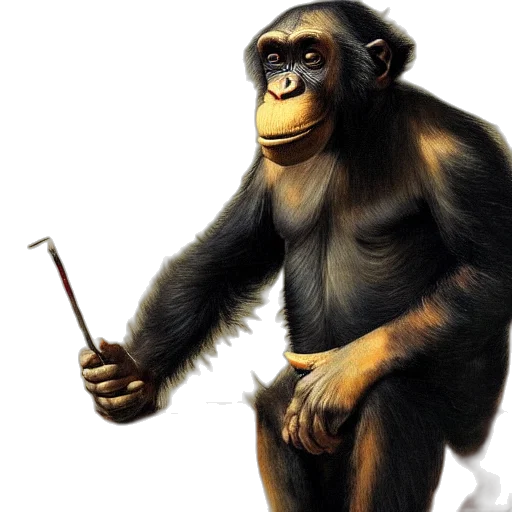 animal, staff, creature, weapon transparent PNG cut-out
