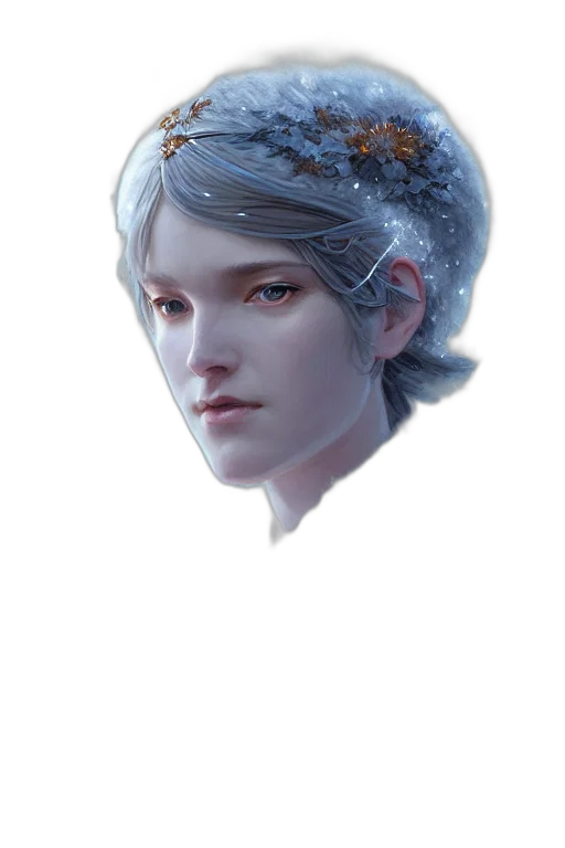 crown, face, hat, mask, concept art, fantasy art, photorealistic, cyberpunk transparent PNG cut-out