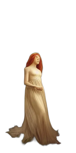dress, jewelry, staff, concept art, fantasy art, 3d render, pixel art, fire transparent PNG cut-out