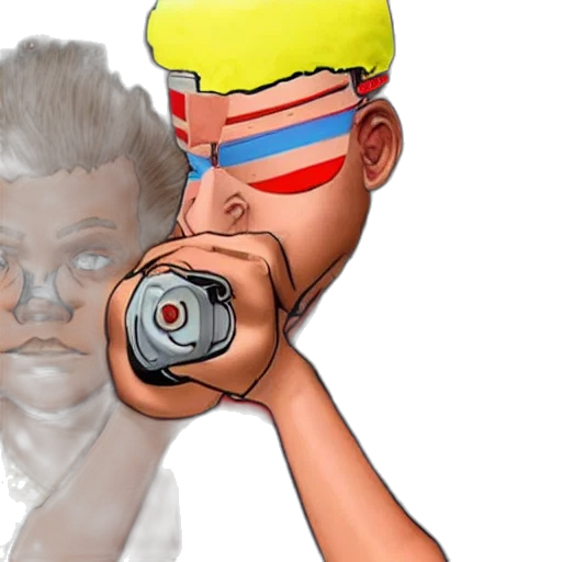 face, weapon, mask, staff transparent PNG cut-out