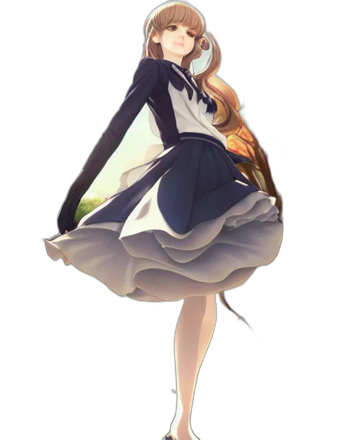 dress, staff, crown, sword transparent PNG cut-out
