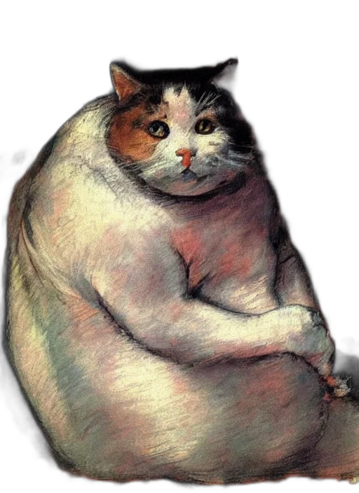 animal, creature, food, dress, photorealistic, watercolor, concept art, oil painting transparent PNG cut-out