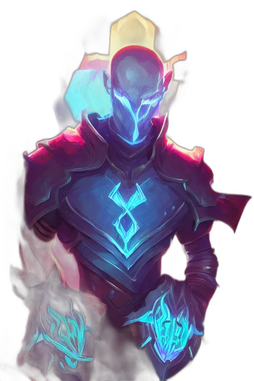 robot, sword, mask, staff transparent PNG cut-out