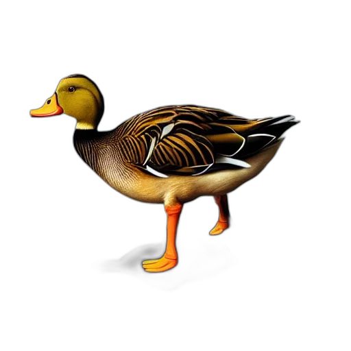 animal, creature, crown, 3d render transparent PNG cut-out