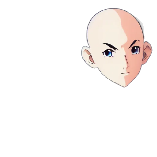 face, mask, staff, creature transparent PNG cut-out