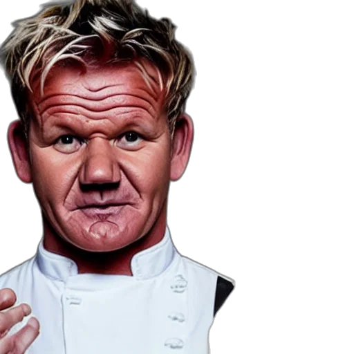 food, face, photorealistic, gordon, ramsay, ram, sheep transparent PNG cut-out