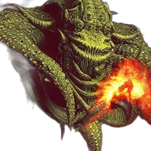 dragon, staff, creature, weapon, concept art, pixel art, fantasy art, 3d render transparent PNG cut-out