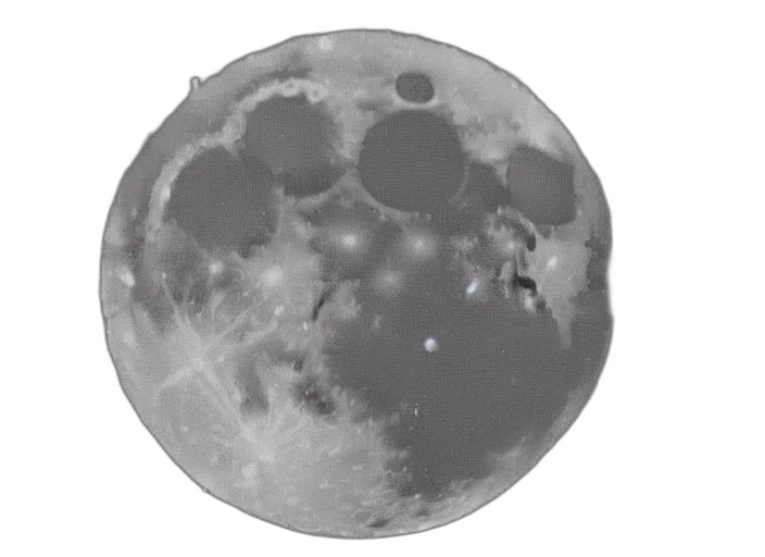 animal, face, outer space, vintage, photo, still, moon, exploding transparent PNG cut-out