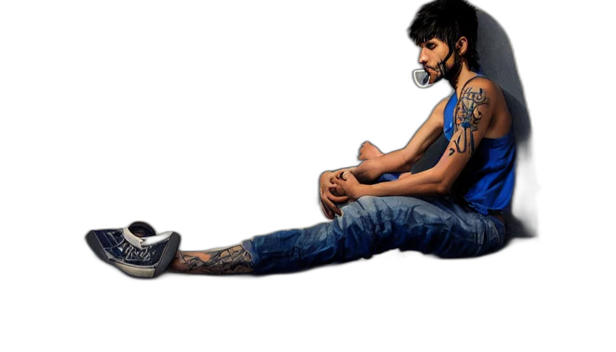 shoes, face, weapon, concept art, photorealistic, watercolor, pixel art, oil transparent PNG cut-out
