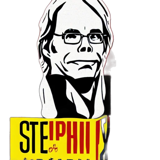cartoon, comic book art, stephen, king, new, history, america transparent PNG cut-out