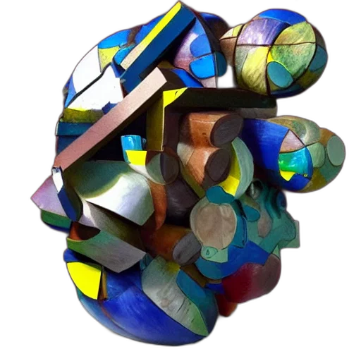mask, crown, face, hat, 3d render, photorealistic, concept art, outer space transparent PNG cut-out