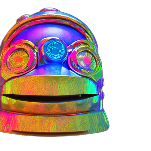 hat, robot, mask, crown transparent PNG cut-out