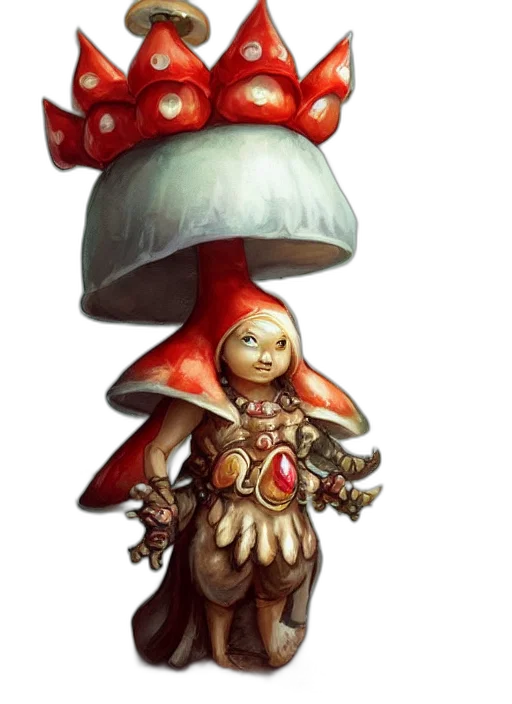 hat, staff, umbrella, dress transparent PNG cut-out