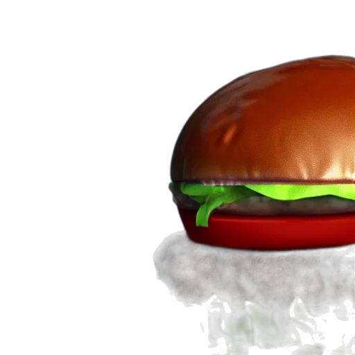 food, weapon, 3d render, photorealistic transparent PNG cut-out
