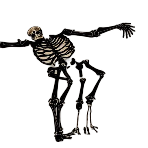 robot, animal, creature, staff, concept art, 3d render, human, skeleton transparent PNG cut-out