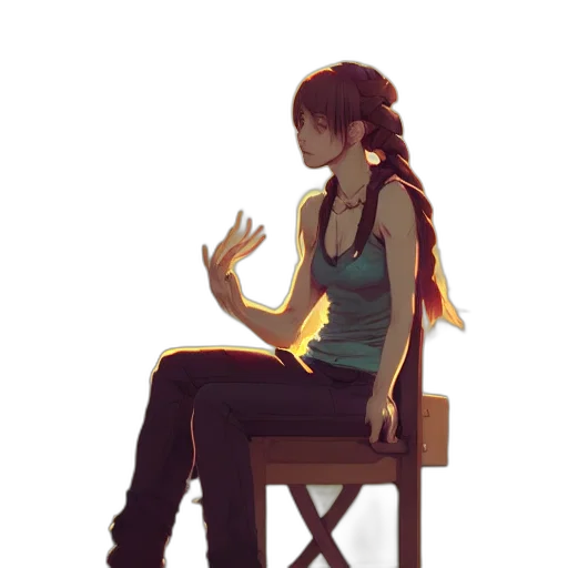 staff, furniture, dress, robot transparent PNG cut-out
