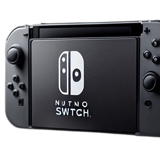 weapon, concept art, 3d render, designed, nintendo, controller, switch, studio transparent PNG cut-out