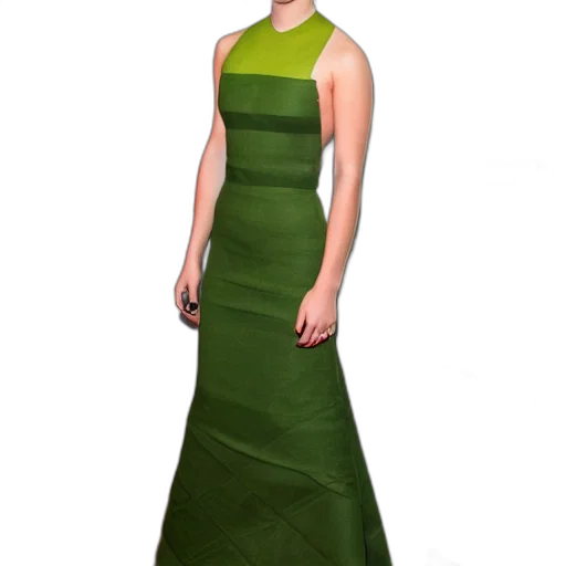 dress, photorealistic, 3d render, concept art, pixel art, green, earth tones, emma transparent PNG cut-out