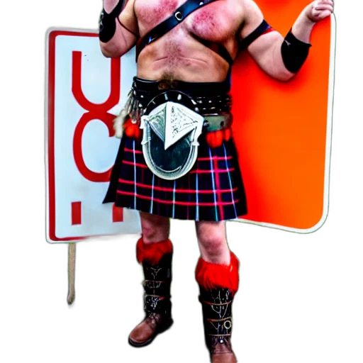staff, concept art, gladiator, wearing, road, sign, his, kilt transparent PNG cut-out