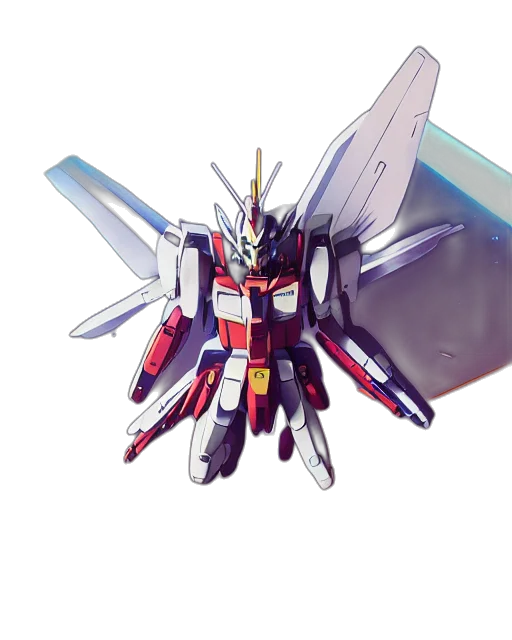 weapon, robot, sword, jacket, concept art, 3d render, pixel art, anime transparent PNG cut-out