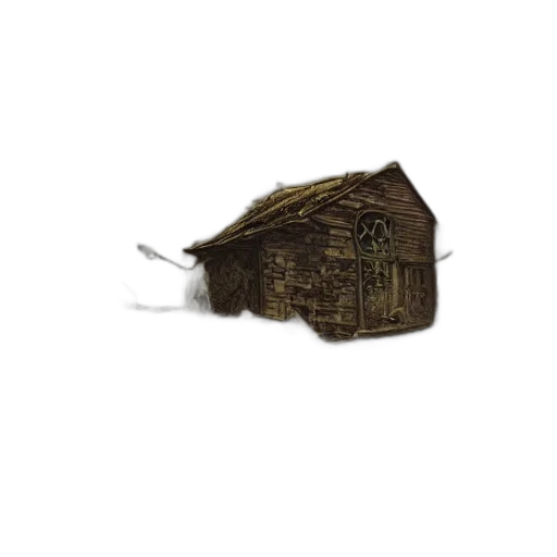 jewelry, hat, crown, furniture, 3d render, dilapidated, broken, down transparent PNG cut-out