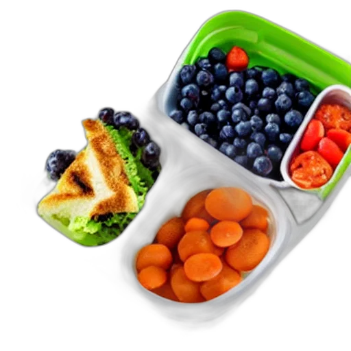 food, school, lunch transparent PNG cut-out