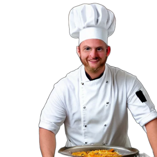 food, staff, hat, jacket, photorealistic, 3d render, sheep, ram transparent PNG cut-out
