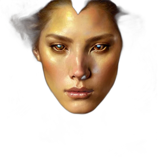 face, mask, jewelry, crown transparent PNG cut-out