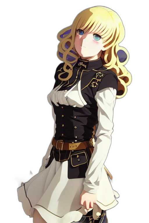 staff, crown, dress, jacket transparent PNG cut-out
