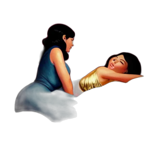 concept art, 3d render, pixel art, photorealistic, dreamy, atmospheric, painting, showing transparent PNG cut-out