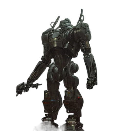 robot, weapon, creature, concept art transparent PNG cut-out