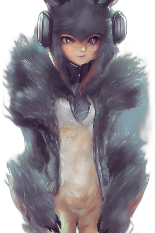 jacket, hat, creature, dress transparent PNG cut-out