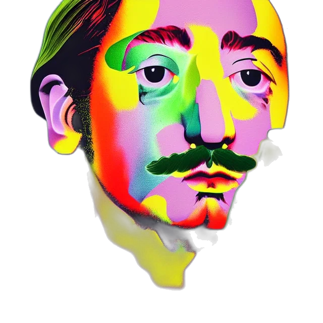 face, mask, staff, photorealistic transparent PNG cut-out