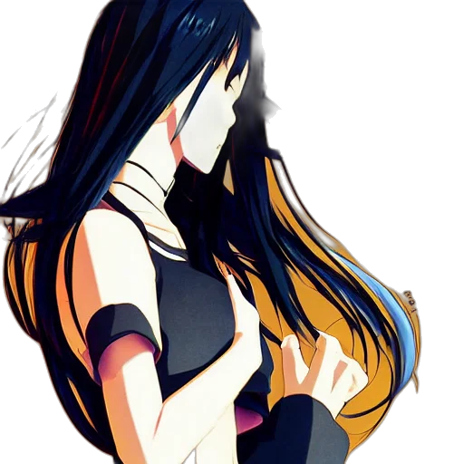 dress, mask, pixel art, anime transparent PNG cut-out