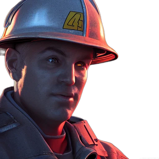 staff, face, robot, hat transparent PNG cut-out